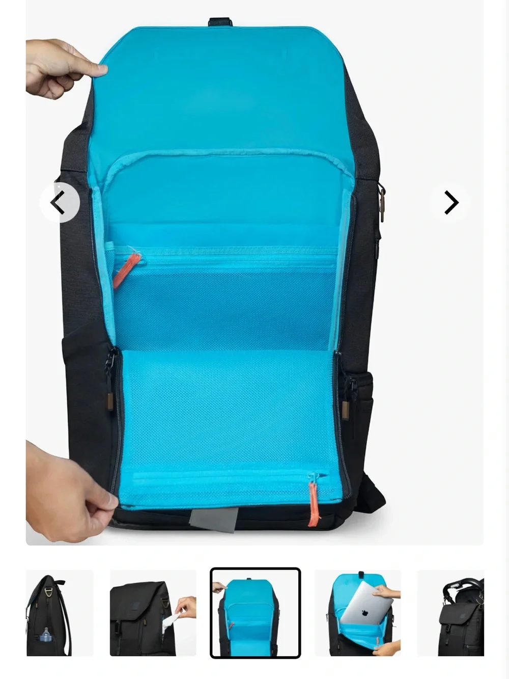🩵 Huhu Everyday Diaper Backpack Great Men’s Diaper Bag